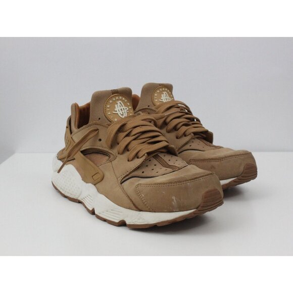 Nike Men Shoes Huarache Flax Nike Air Athletic Low 318429 202 Brown Sz 10 - Picture 1 of 16